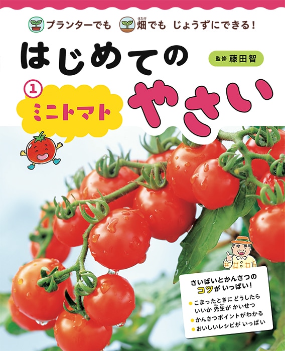 はじめてのやさい ミニトマト 株式会社 理論社 おとながこどもにかえる本 こどもがおとなにそだつ本